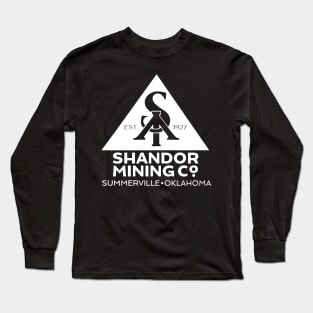 Ivo Shandor Mining Co Summerville Oklahoma Long Sleeve T-Shirt